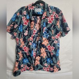 Aeropostale Tropical Print Shirt